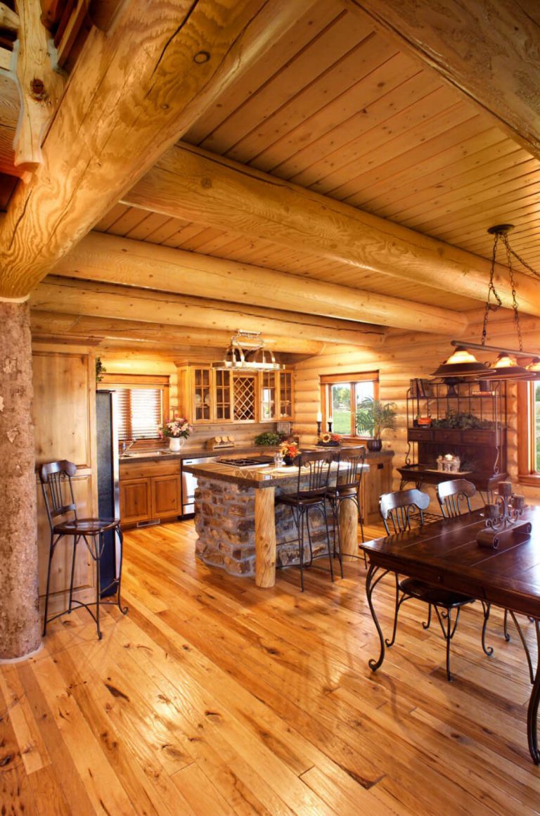 Interiors | Yellowstone Log Homes