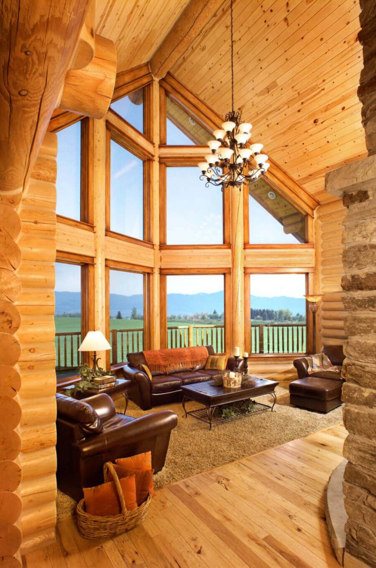 Interiors | Yellowstone Log Homes