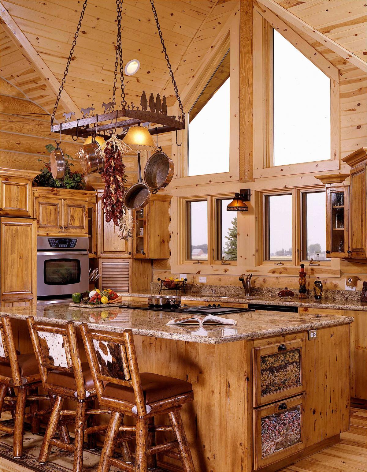 Interiors | Yellowstone Log Homes