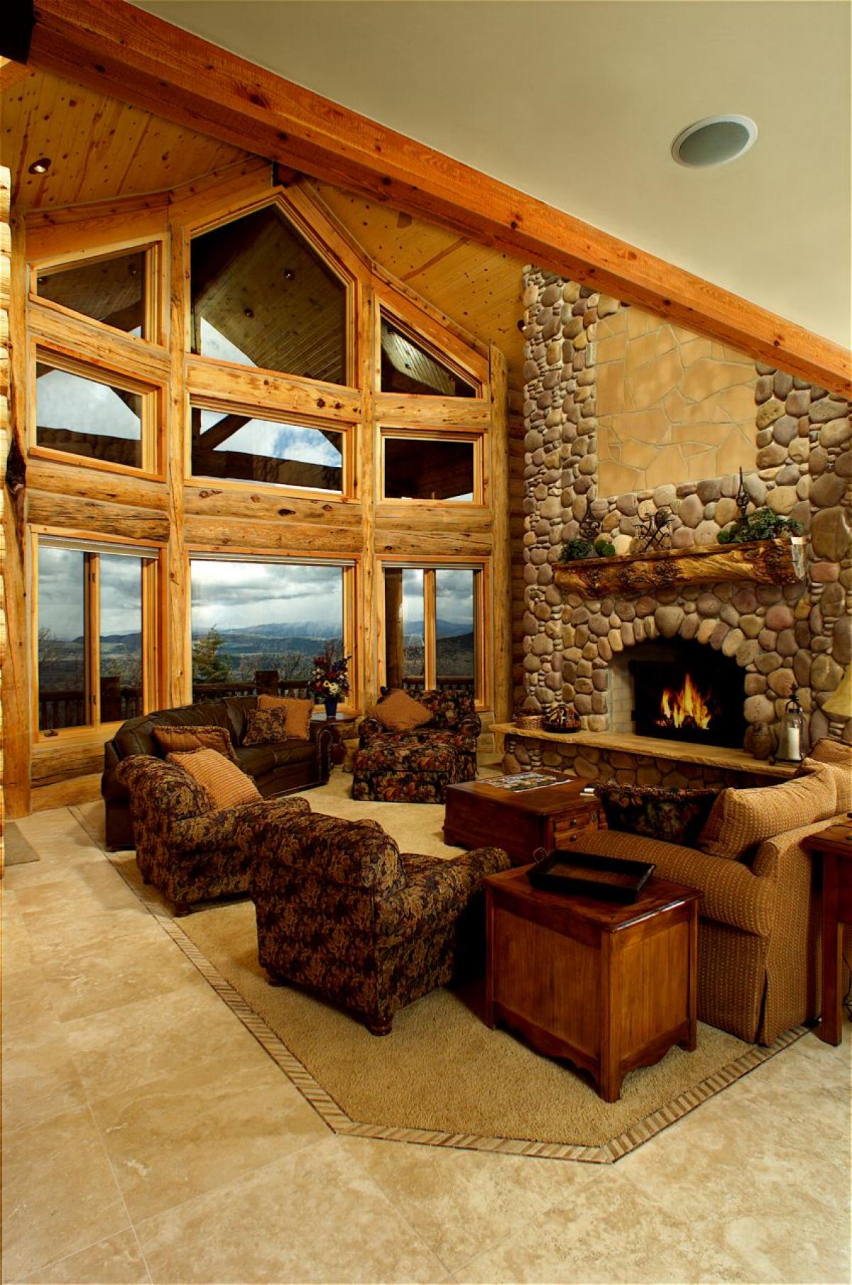 Interiors | Yellowstone Log Homes