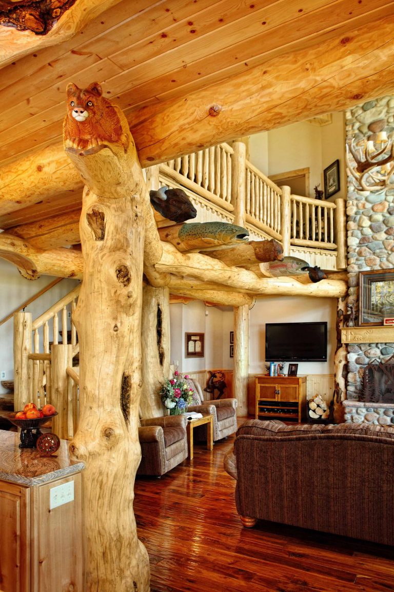 Interiors | Yellowstone Log Homes