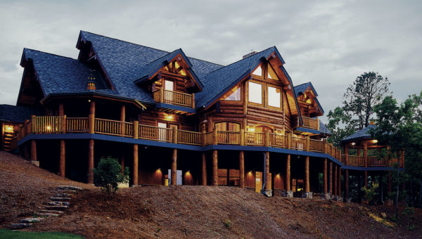 Log cabin Michigan mansion on market looks like something out of  'Yellowstone' 